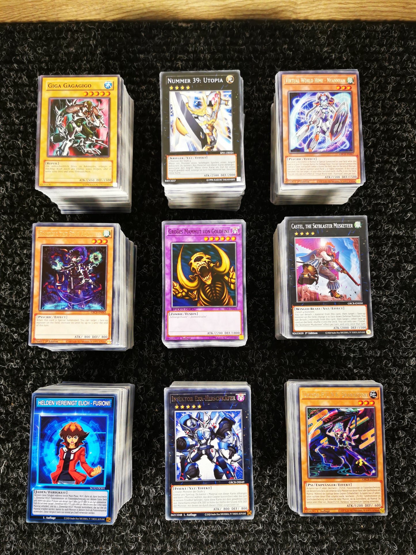 Yu-Gi-Oh! Riesen-Sammlung – 1500 Karten (DE/EN) | Top Zustand