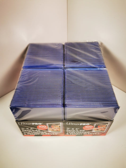 Ultra Pro Schutz-Bundle: 200 Toploader & 200 Penny Sleeves