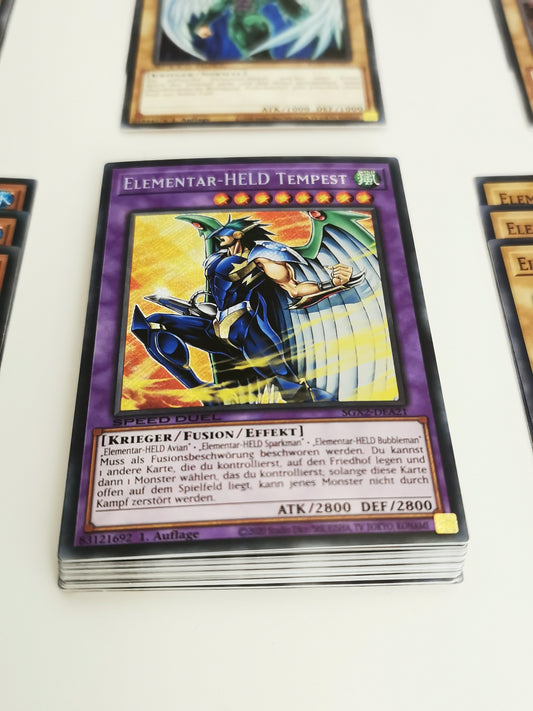 Yu-Gi-Oh! Helden Deckbau-Set (40 Karten Bundle) - Werde zur Legende