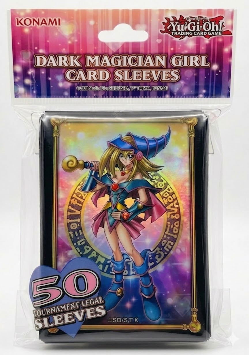 Dunkles Magier-Mädchen Card Sleeves (50 Stk.) - Verleihe deinem Deck magischen Glanz