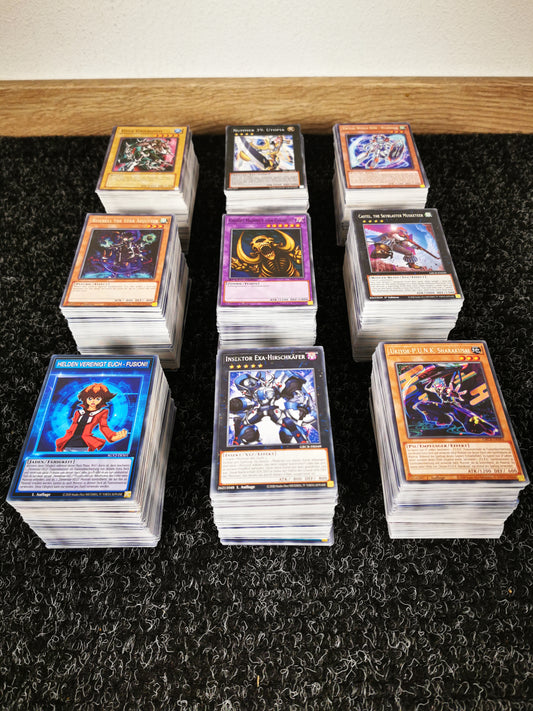 Yu-Gi-Oh! Riesen-Sammlung – 1500 Karten (DE/EN) | Top Zustand