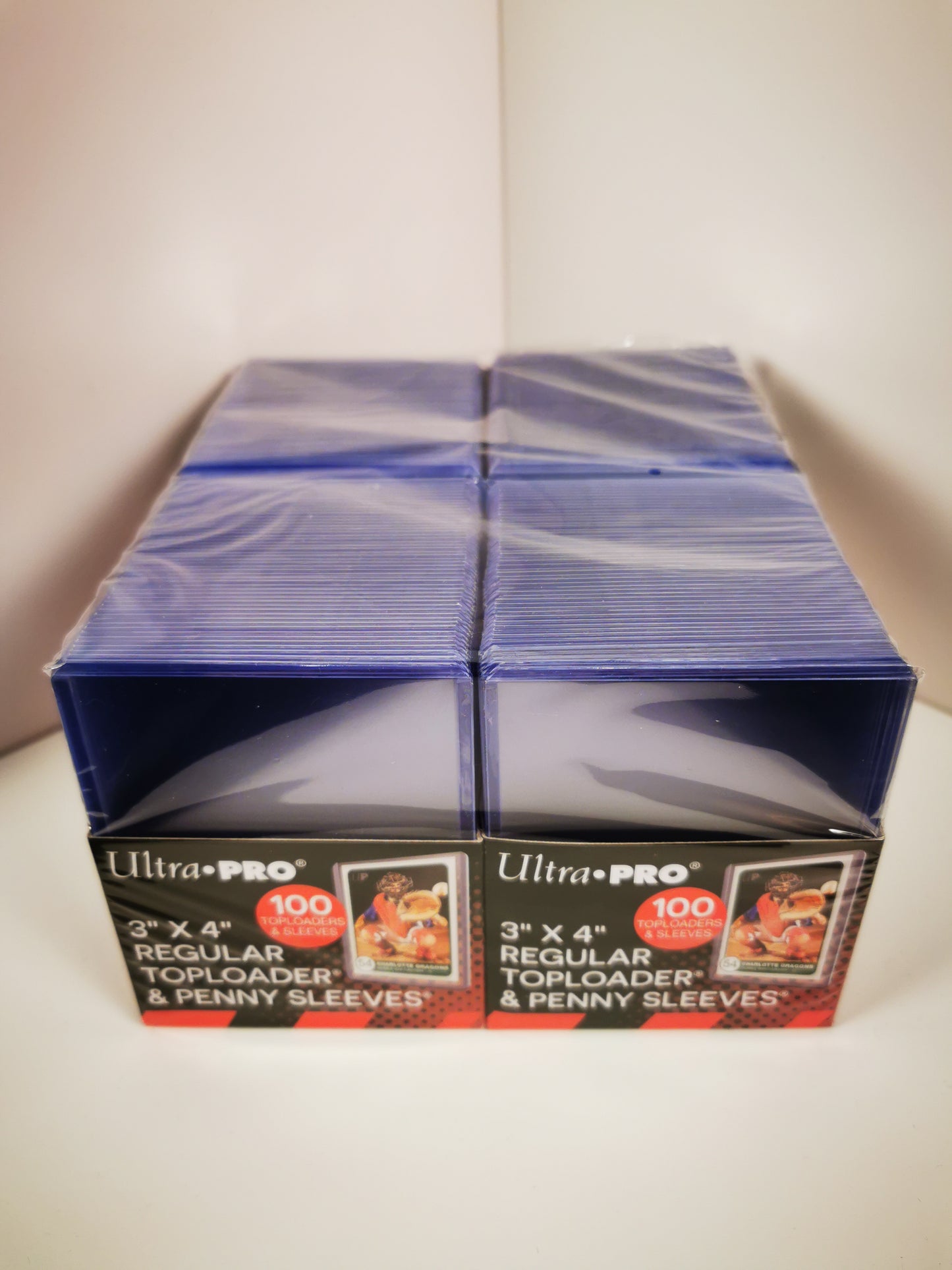 Ultra Pro Schutz-Bundle: 200 Toploader & 200 Penny Sleeves