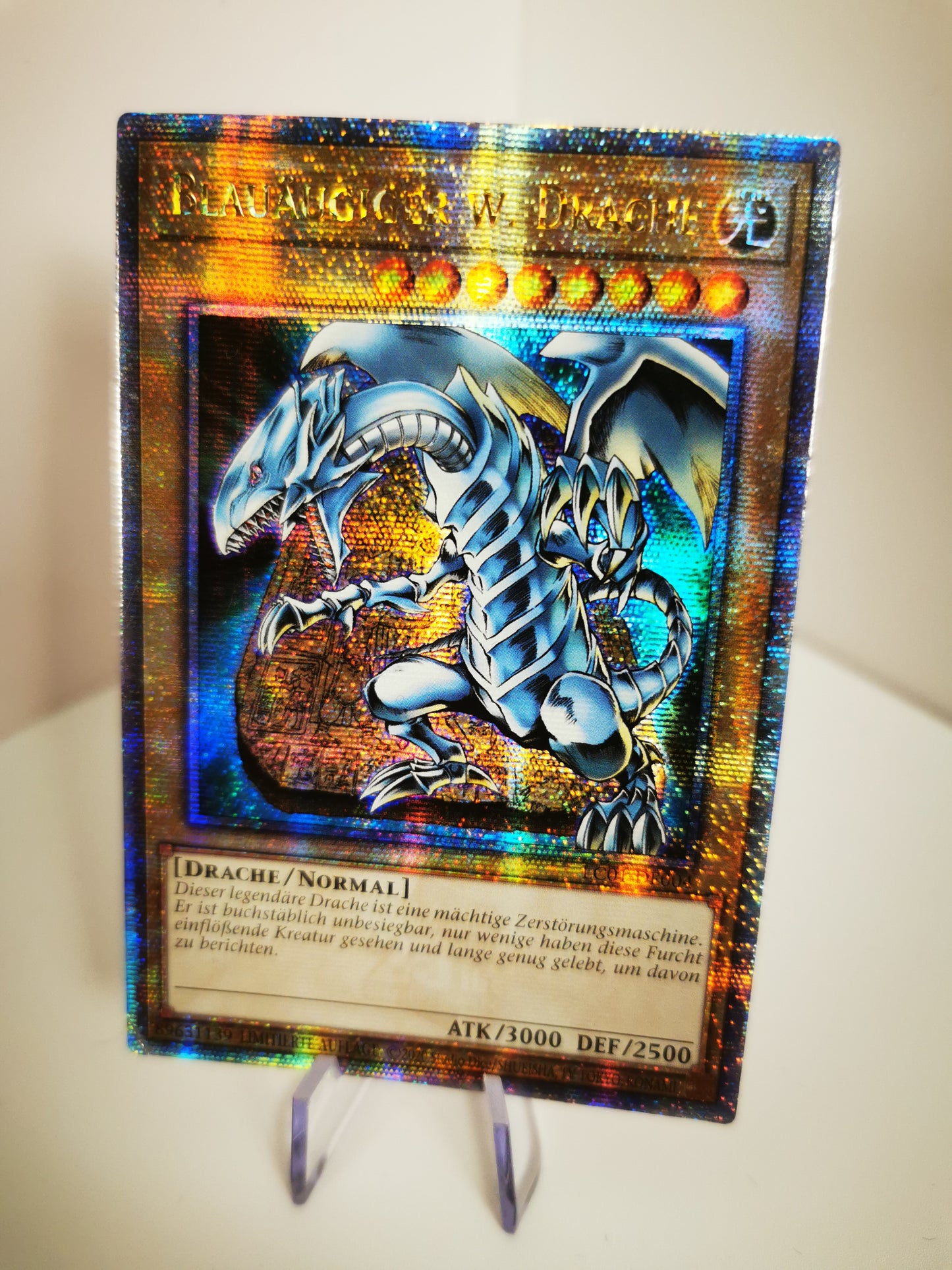 QCSR - Blauäugiger Weißer Drache - Ein zeitloser Klassiker im Jubiläums-Glanz