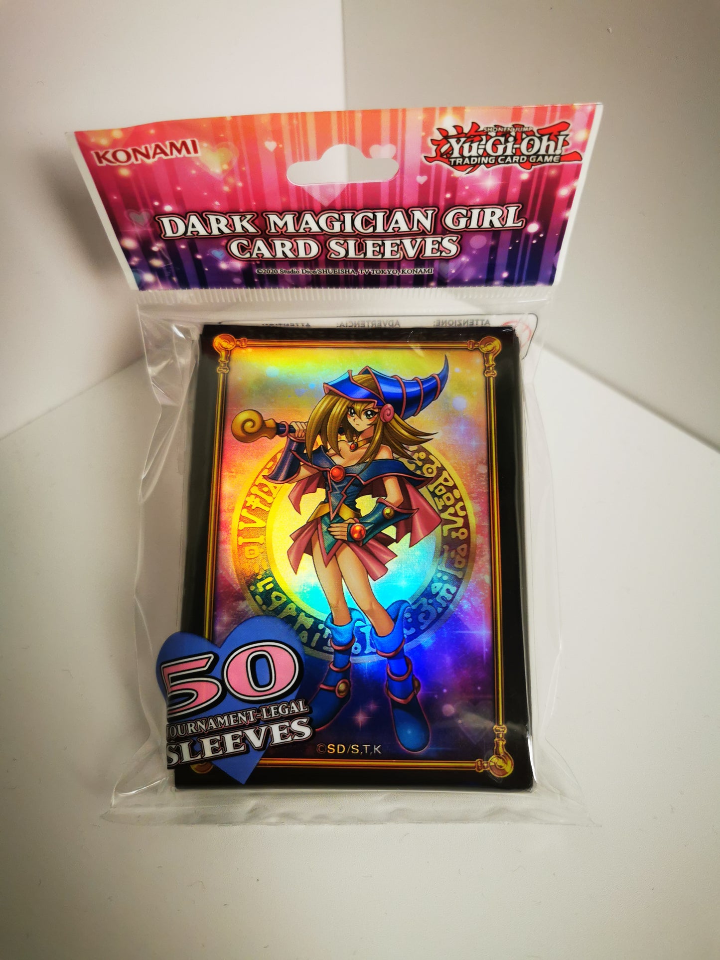 Dunkles Magier-Mädchen Card Sleeves (50 Stk.) - Verleihe deinem Deck magischen Glanz