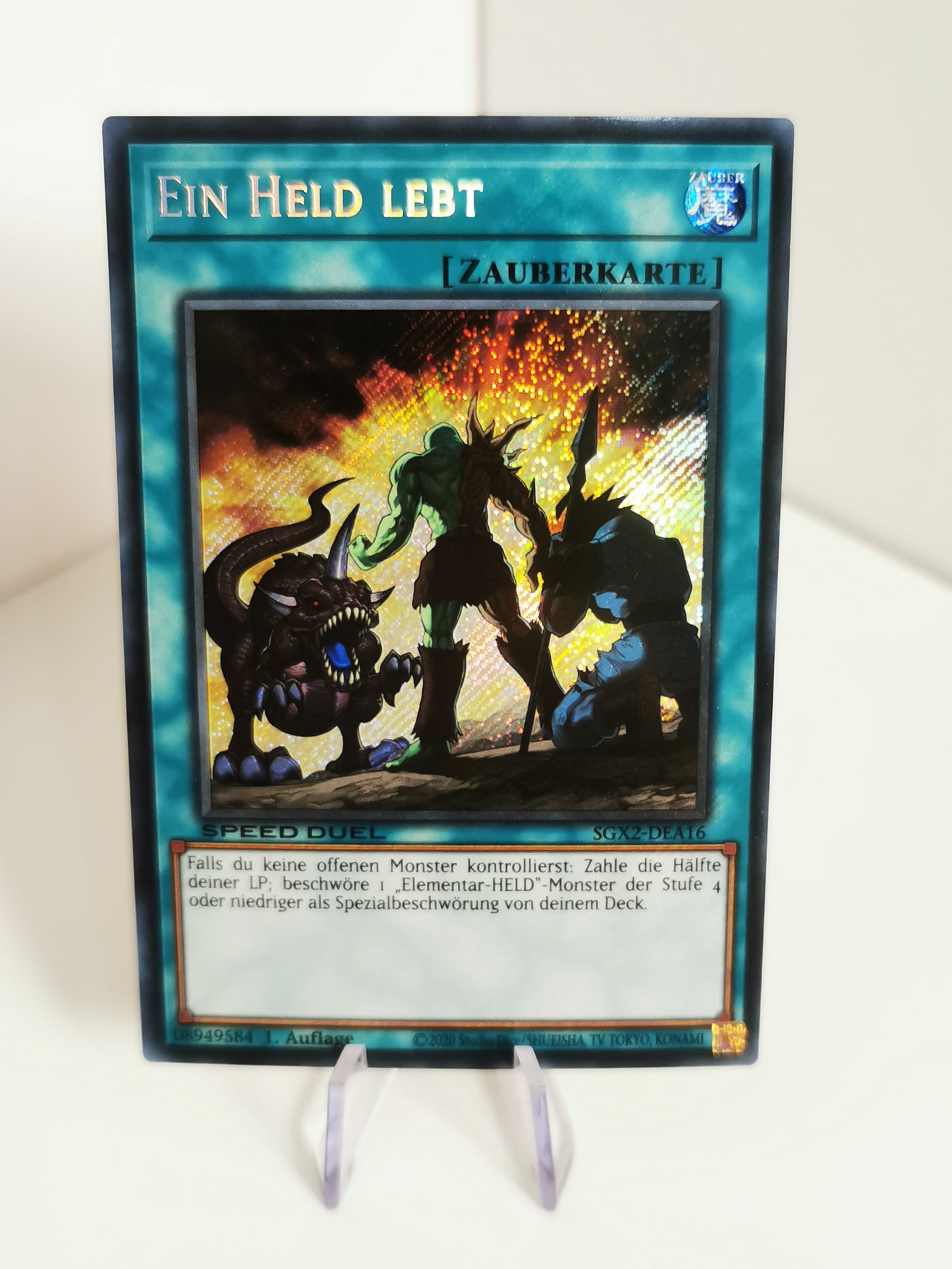 Yu-Gi-Oh! Helden Deckbau-Set (40 Karten Bundle) - Werde zur Legende