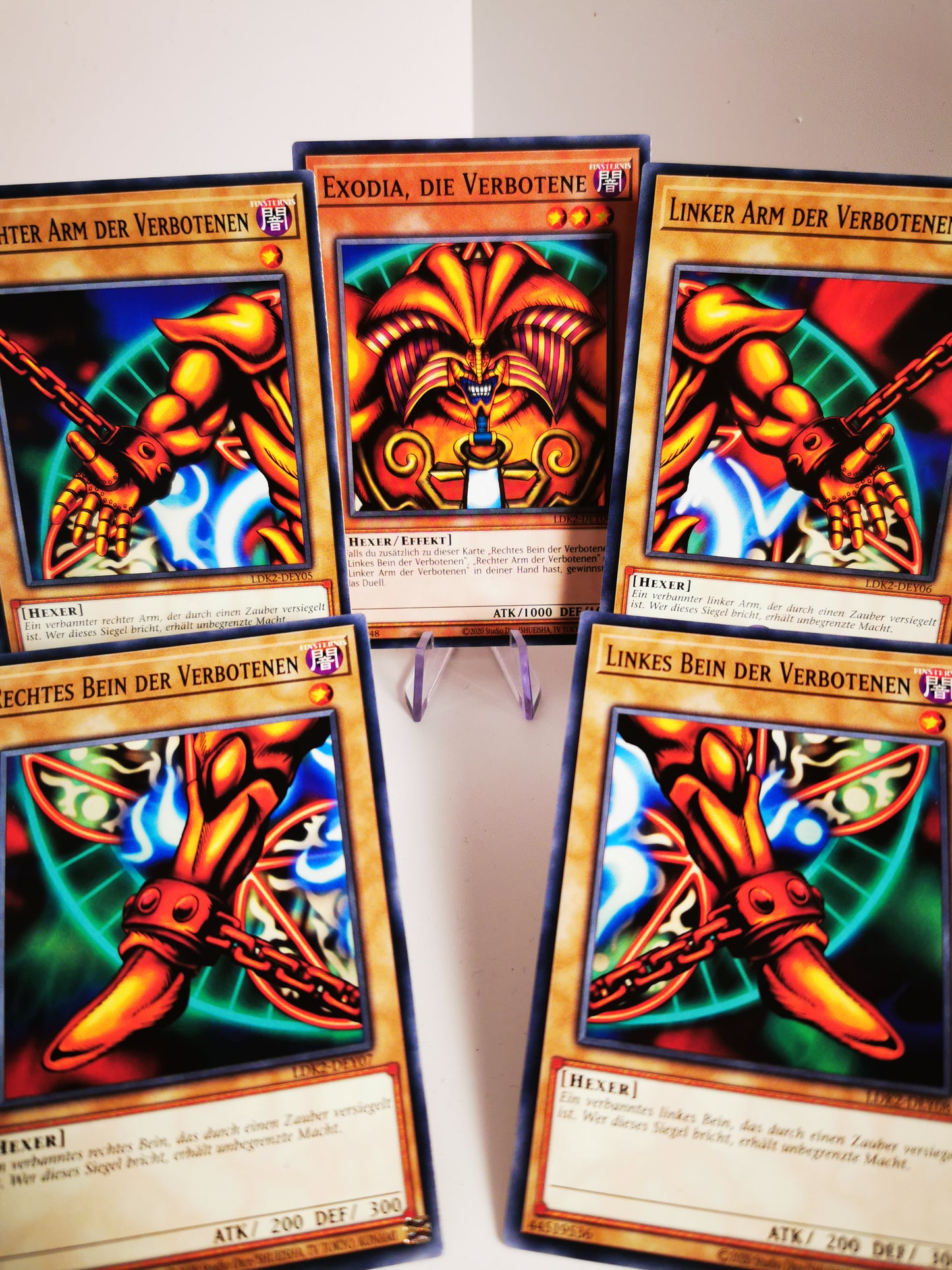 Exodia-Set (LDK2) sortenrein in Common - Die Legende in ihrer reinsten Form!