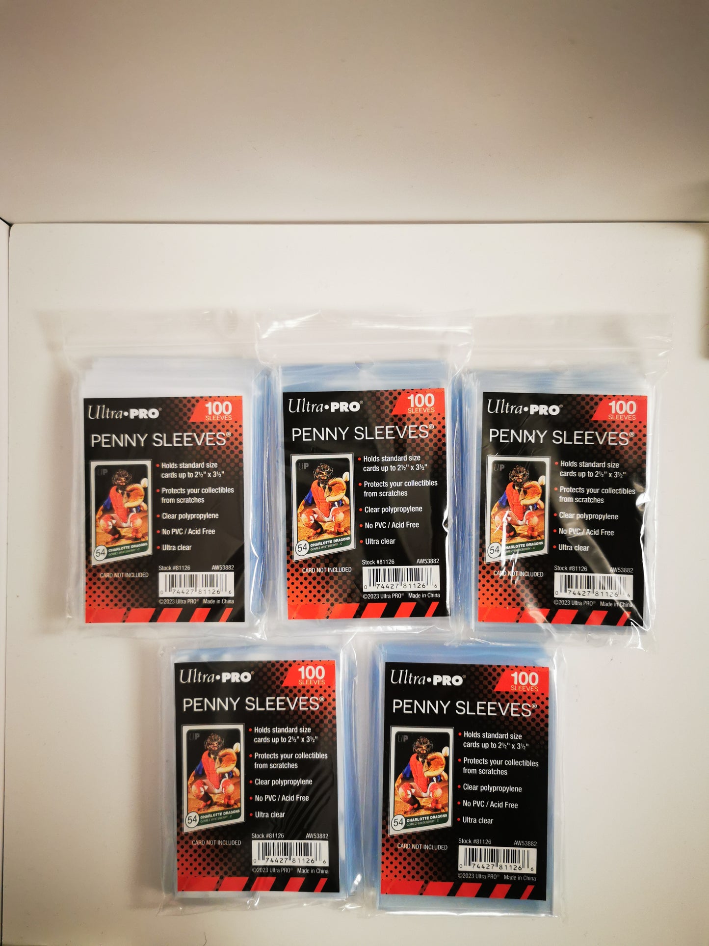 Ultra PRO Penny Sleeves – Bewährter Standard für deine Sammelkarten (100 Stück/Verpackung)