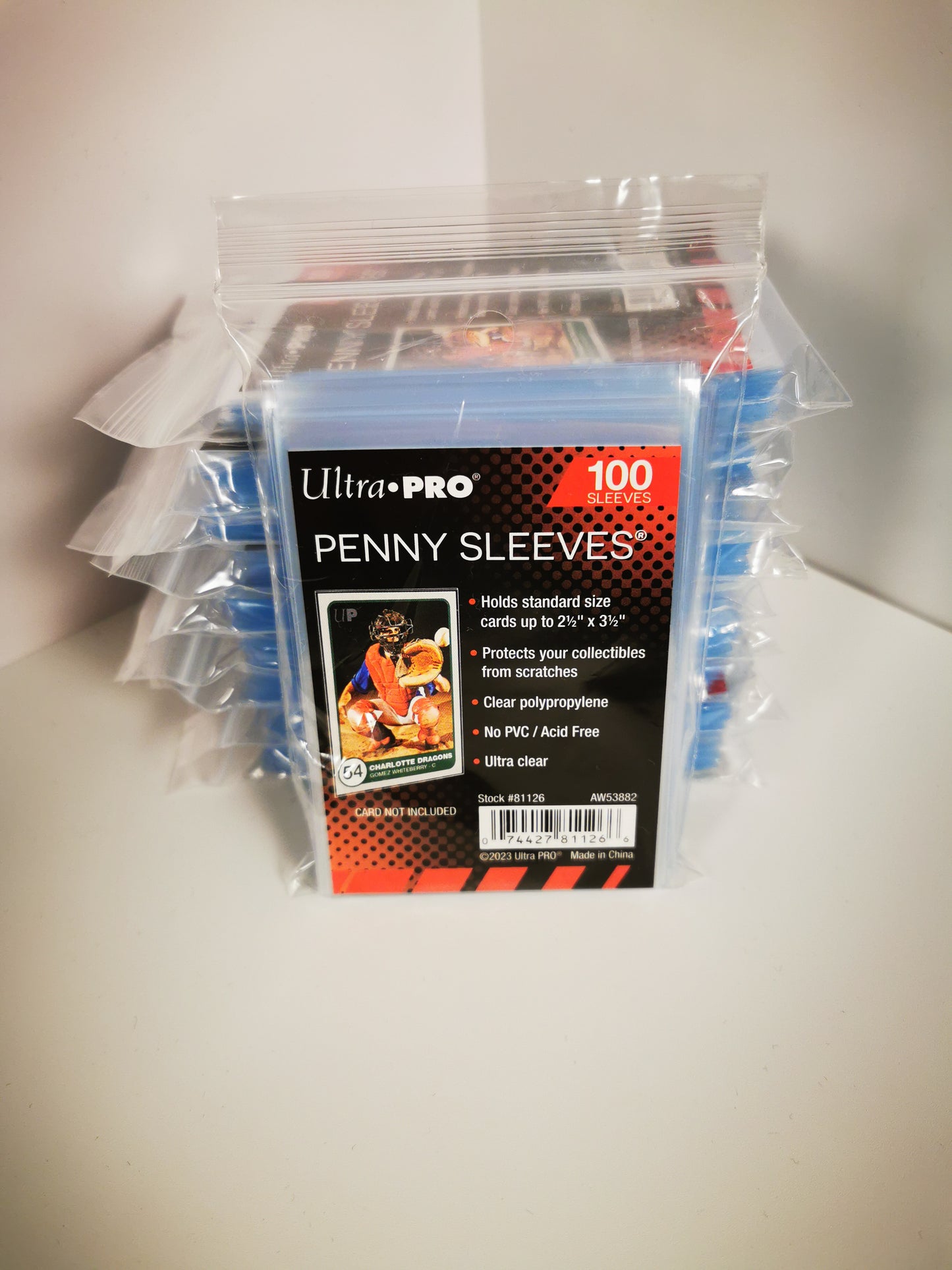 Ultra PRO Penny Sleeves – Bewährter Standard für deine Sammelkarten (100 Stück/Verpackung)